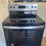 New Whirlpool Glass top Stove WFES3030RSO