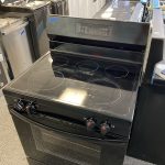 New Frigidaire 30 Inch Wide 5.3 Cu. Ft. Slide In Electric Range with EvenTemp™ Cooktop Element FCRE3062AB