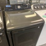 New Samsung 7.4-Cu. Feet Steam Cycle Vented Electric Dryer ( Brushed Black ) DVE47CG3500V