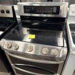 Lg glass top stove double oven