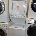 GE Laundry Center Washer and Dryer 24 inches Wide GUD24ESSJ0WW