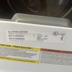 Samsung side load dryer DV50KB600EW/A3