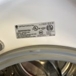 LG front load washer white 902KWXD01034