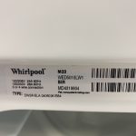 Whirpool side load dryer WED5010LW1