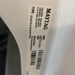 Maytag side load dryer MEDC215EWO