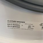 Samsung front load washer WF42H5200AW/A2