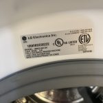 LG front load washer 106KWUC05222
