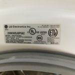 LG front load washer 209KWDJ8P562
