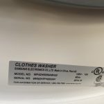 Samsung front load washer WF42H5000AW/A2