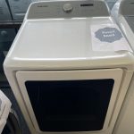 Samsung side load dryer DVE50M7450W/A3