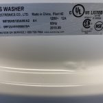 Samsung Front Load Washer 30 Inch 5.6 cu. WF56H9100EW/A2