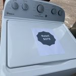 Whirlpool top load washer