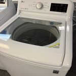 LG glass top washer