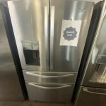 (USED) Whirlpool stainless steel French door fridge WRX988SIBM03