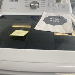 Samsung Glass Top Loader WA45T3200AWVIA4