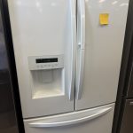 Kenmore French door in door white fridge