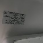 GE top and bottom fridge PTS22SHSCRSS