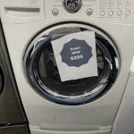 (USED)LG Front Load Washer :WM2487HWM
