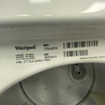 Whirlpool washer and dryer unit LTE5243DQA