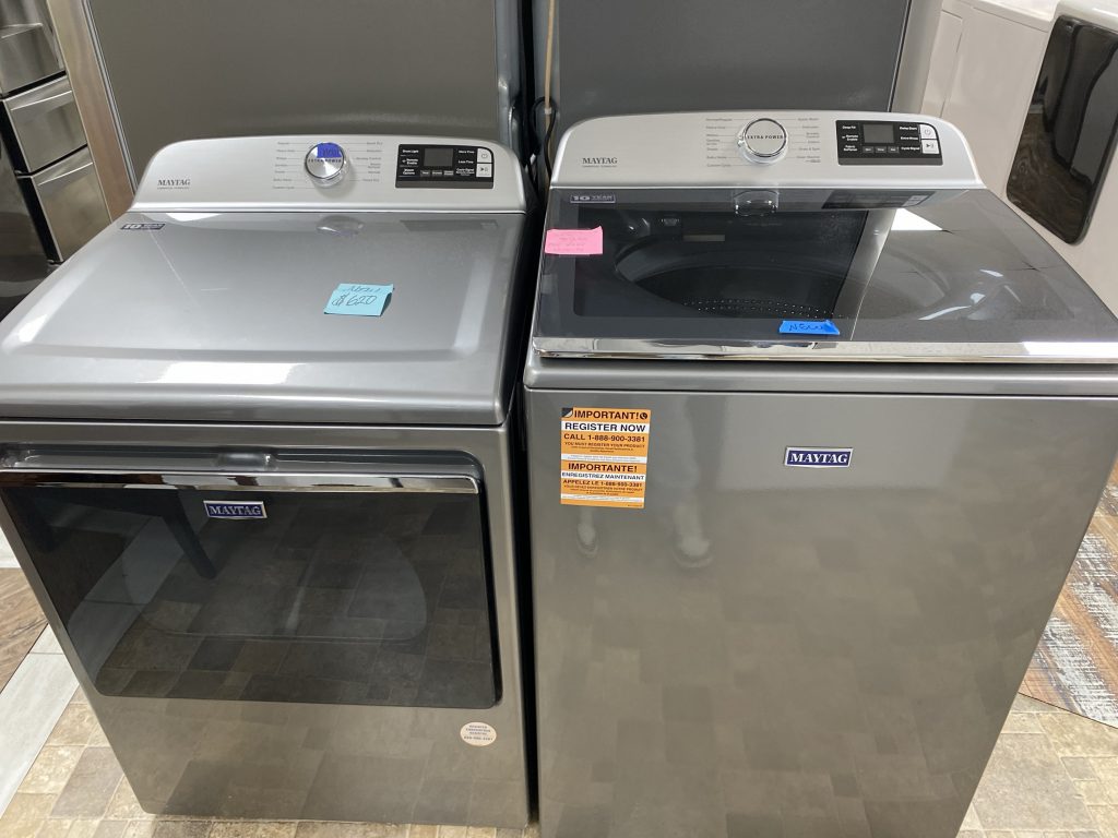 New Maytag Top Load Washer MVW7230HC2 And Dryer MED6230HC3