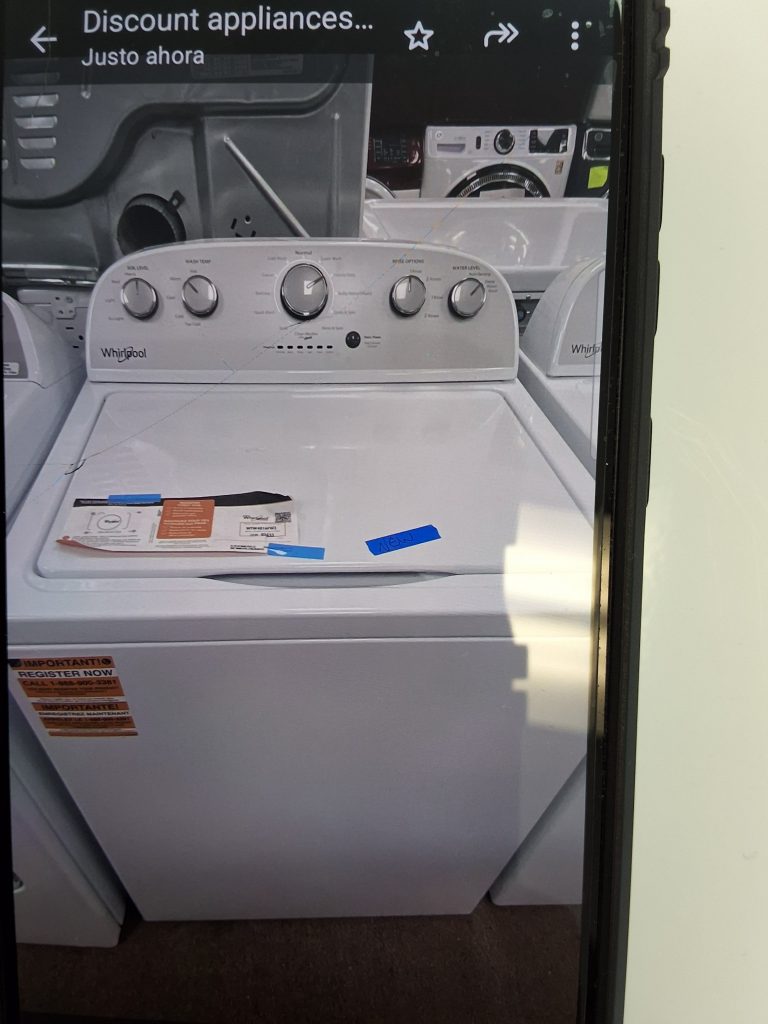 New Whrilpool Top Load Washer WTW4816FW3 And Dryer WED4815EW1