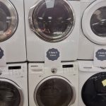 (Set) Samsung Front Load Washer WF330ANWXAA01And Electric Dryer DV395ETPAWA1