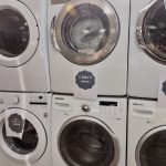 (Set)Samsung Front Load Washer WF330ANWAA07 And Electric Dryer DV419AEWXAA