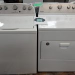 Set Whrilpool Top Load Washer WTW4816FW3 And Electric Dryer