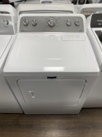 used-maytag-white-dryer